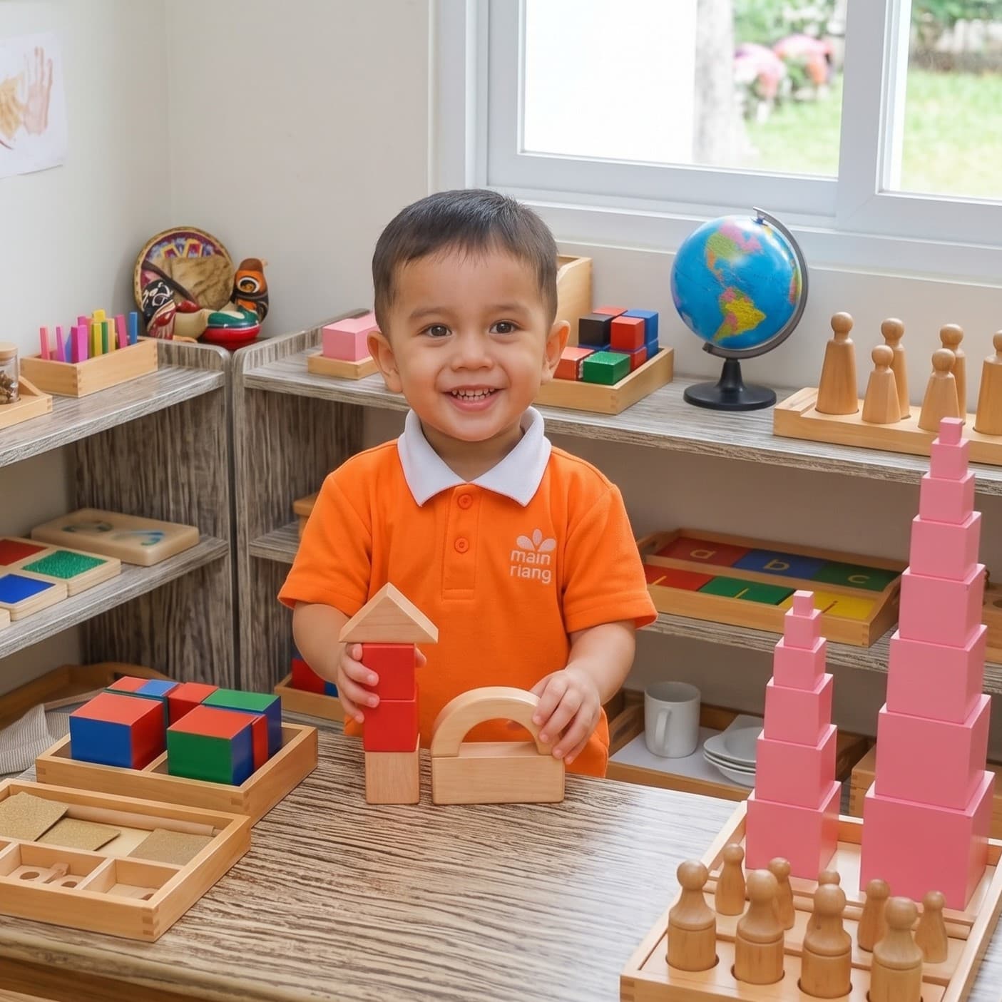 Suasana belajar di Main Riang Preschool